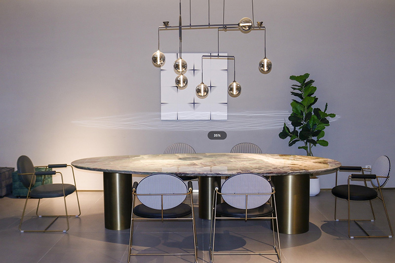 Royal Jade Extravagant Stone Dining Table