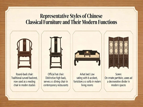 Iconic Styles of Chinese Classical Furniture
