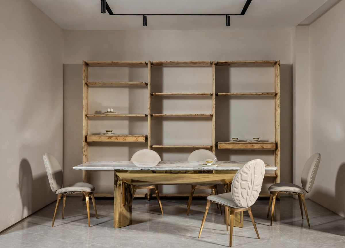 Marble dining table