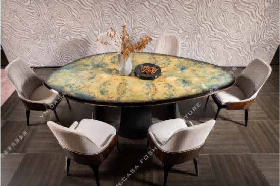 marble dining table