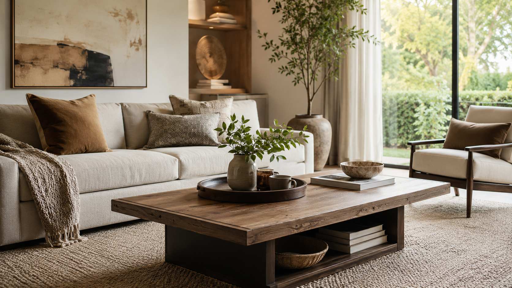 Living room coffee table
