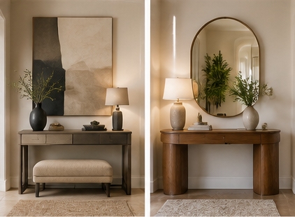 console table styling